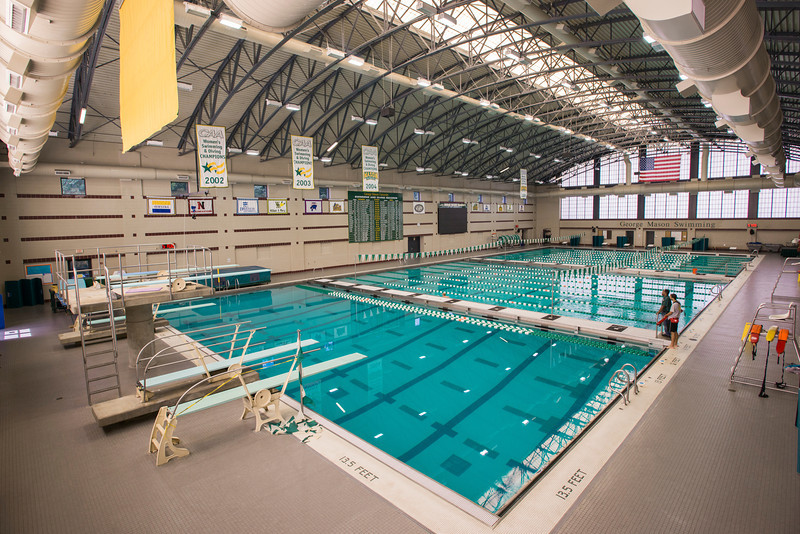 Aquatic and Fitness Center at Fairfax Campus. Photo by George Mason University.