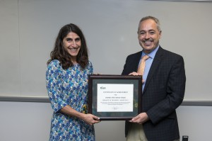 Debbie Weitzman-Ward, Employee of the Month. Photo by Evan Cantwell/Creative Services/George Mason University